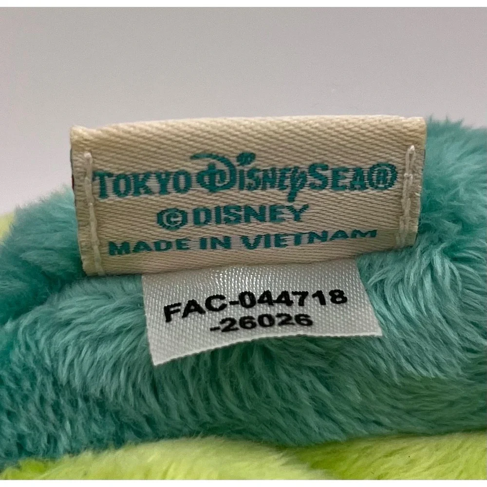 Tokyo Disney Sea 'Olu Mel Sleeping Turtle Plush Sweet Dreams Rainbow Blanket 7
